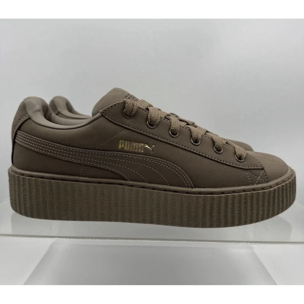 NEW Puma Creeper Phatty Nubuck Totally Taupe 399867 Brown Size 13.5 Toddler Kids